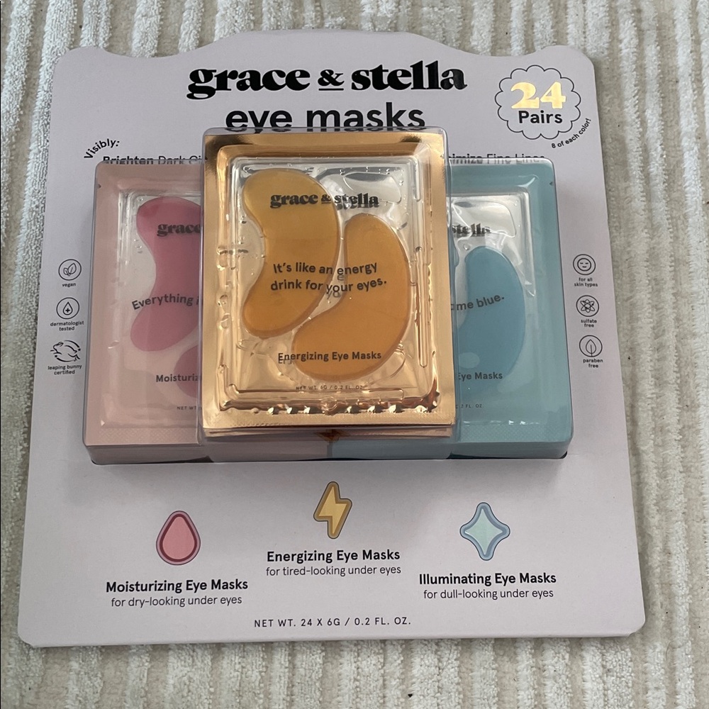 Grace & Stella Colorful Eye Masks Collection
